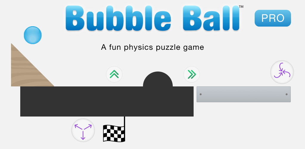 Bubble Ball Pro: A fun physics puzzle game